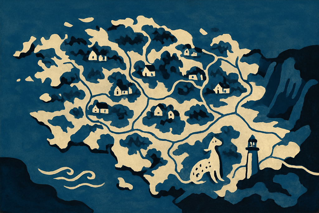 découvrez notre carte détaillée de l'île bretonne pour organiser efficacement votre visite et explorer tous les incontournables de cette magnifique région.