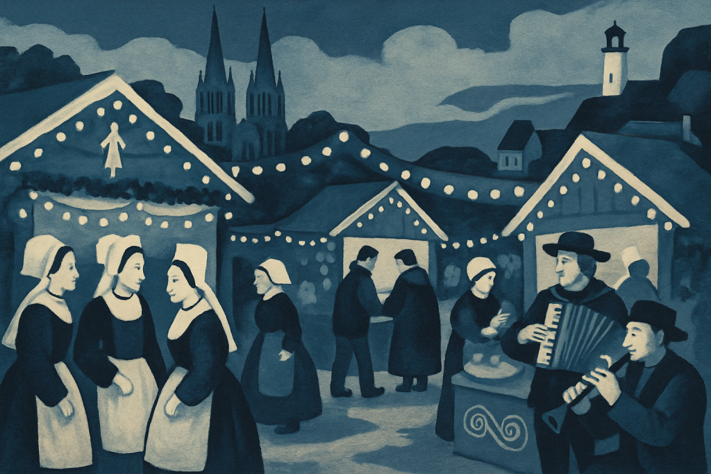 découvrez le marché de noël à quimper, un véritable enchantement avec ses animations festives, ses stands de produits artisanaux et son ambiance chaleureuse pour toute la famille.