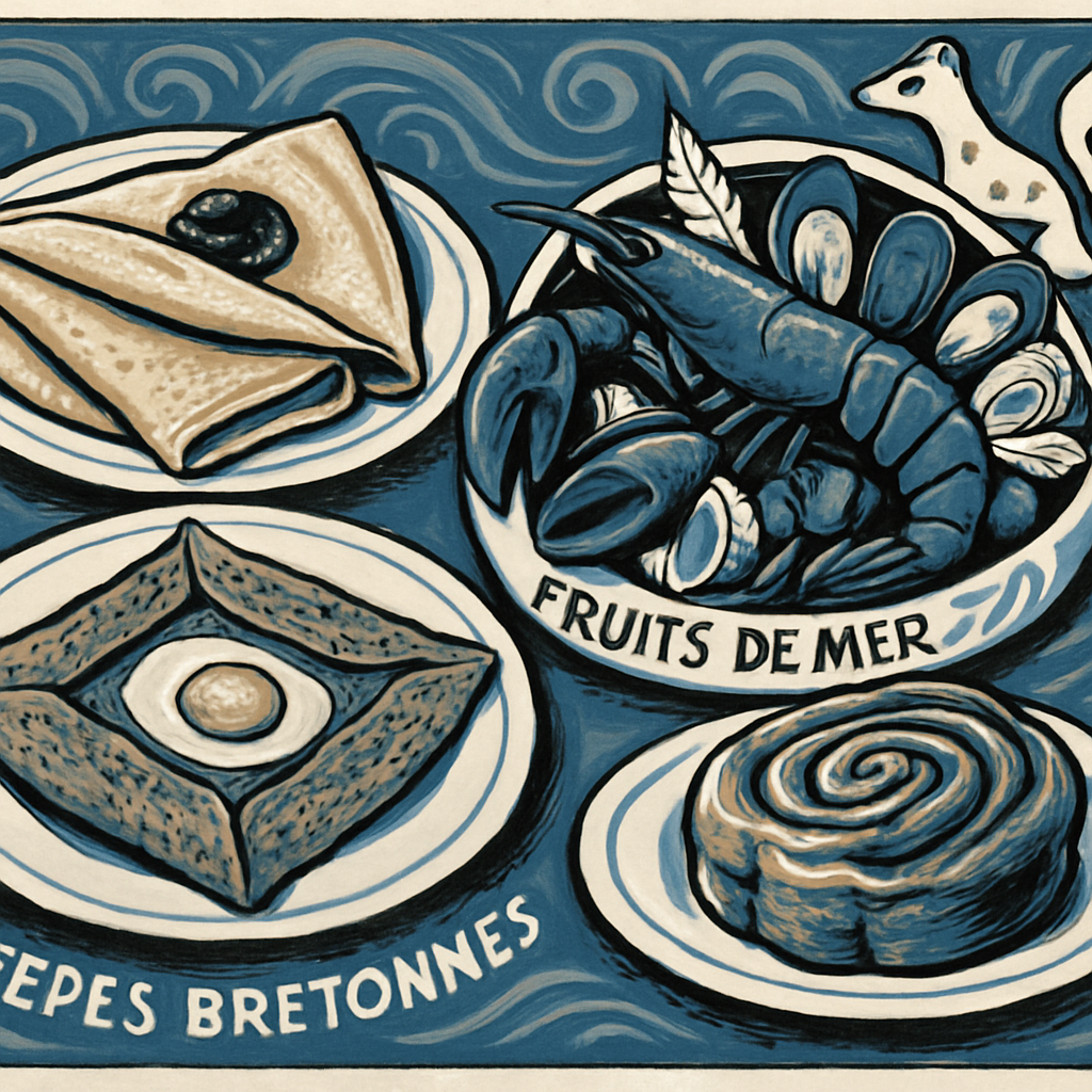 explorez les délicieuses saveurs de la gastronomie bretonne et découvrez ses spécialités authentiques, entre traditions culinaires et produits du terroir.