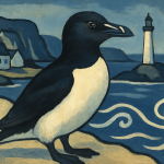 explorez l'oiseau marin emblématique noir et blanc de bretagne, découvrez ses caractéristiques uniques et son habitat naturel le long des côtes bretonnes.