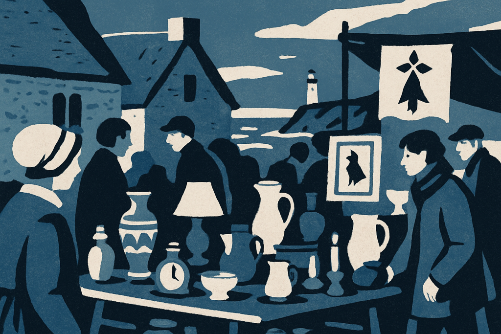 découvrez le vide grenier permanent à quimper, un lieu incontournable pour dénicher de bonnes affaires toute l'année. antiquités, objets vintage et trésors uniques vous attendent !